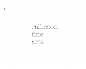 the gallery logo from 2009 that reads Callicoon Fine Arts in the American Typewriter font