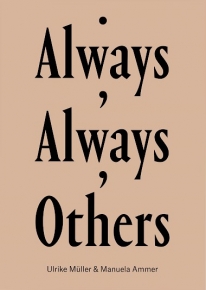 The cover of "Always, Always, Others," with the text in black upon a beige background